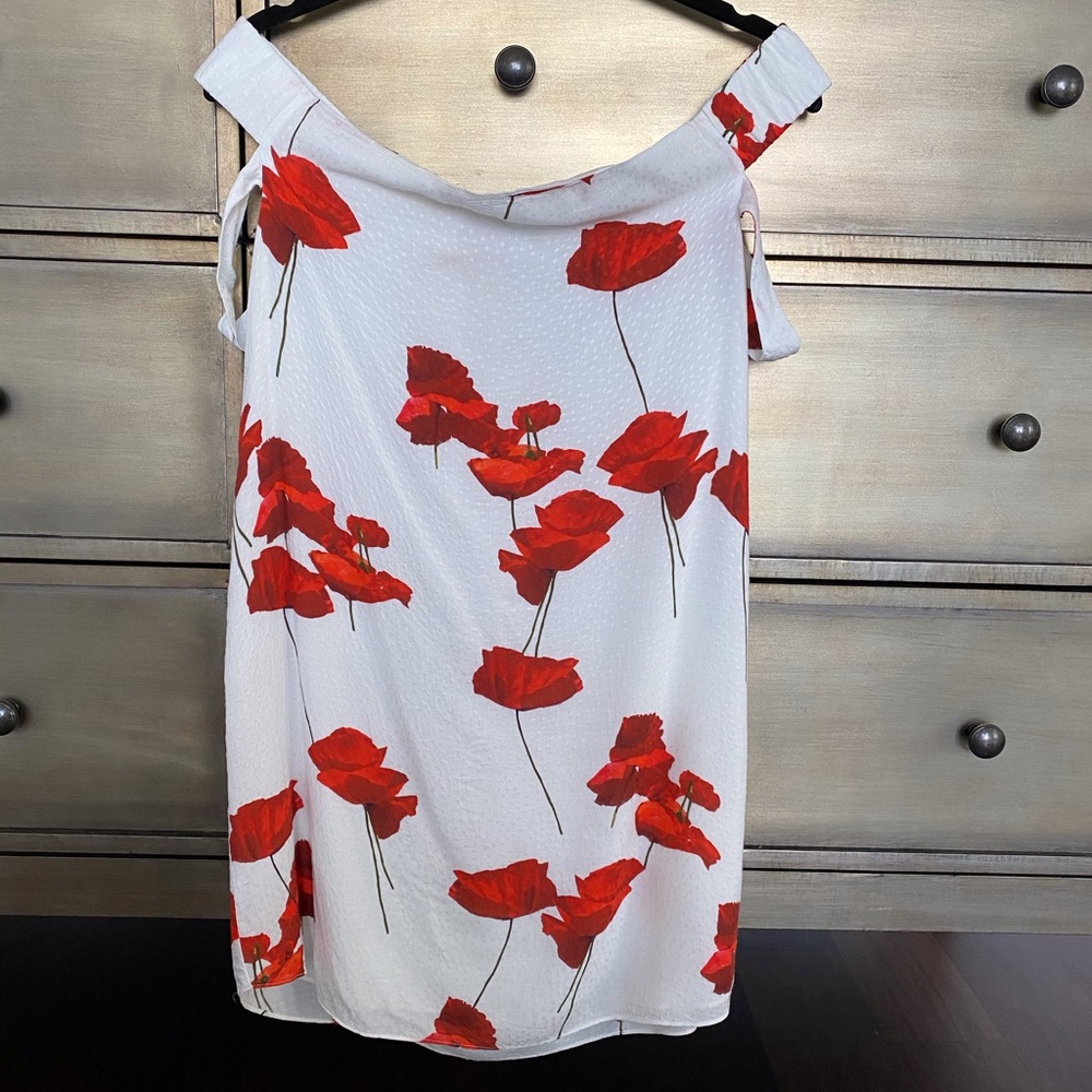 Michelle Mason floral-print jacquard mini dress
